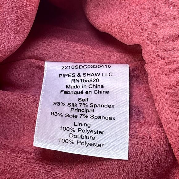 Veronica Beard Luella Dress Floral Silk 8 Ruffle Ruched Long Sleeve Lined - Picture 7 of 13